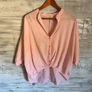 Stark X Thin Light Pink Blouse